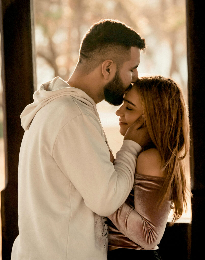 Couple reconciled after therapy for relationship