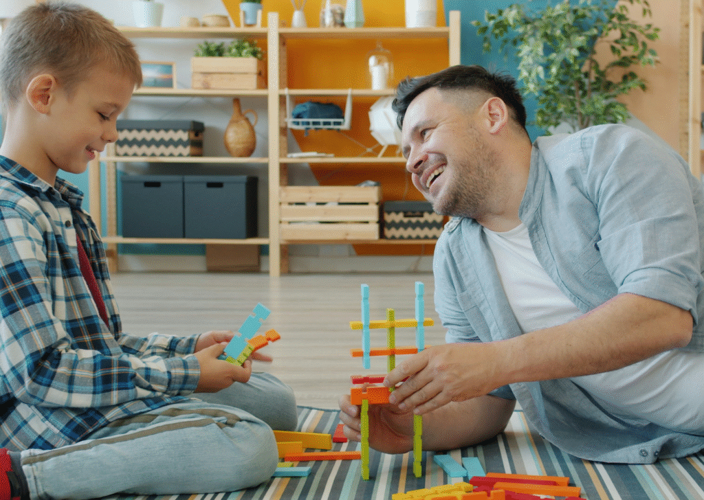 Children learn how to regulate their emotions from observing and learning from their parents.