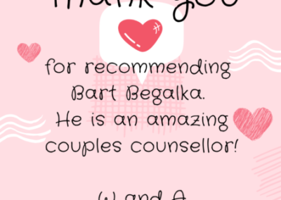 Thank you to Bart Begalka, a veteran counsellor and mentor to so many of us counsellors! With more than 30+ years of service to the community, we thank you and we celebrate you!