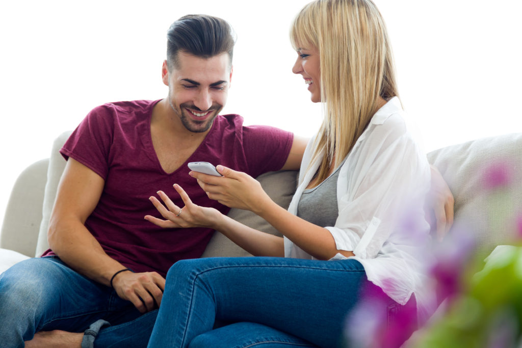 Young, healthy couple; good relationships; romantic healthy relationships
